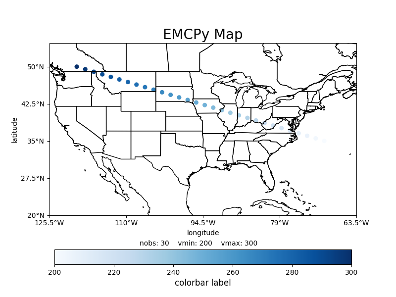 EMCPy Map