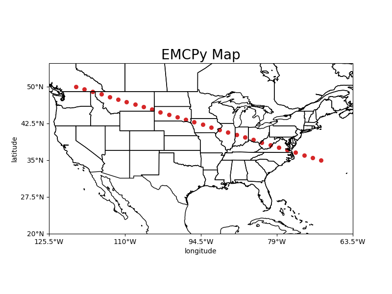 EMCPy Map